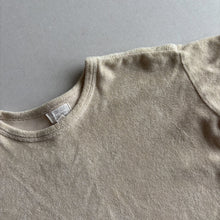 Load image into Gallery viewer, The Simple Folk Cream Terry T-Shirt - 3-4 years
