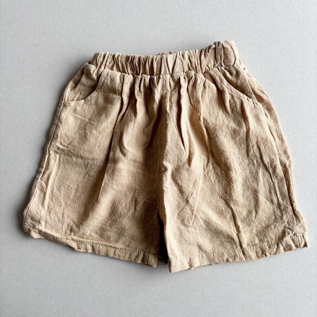 Linen Style Shorts - 3-4 years*