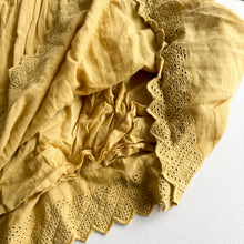 Load image into Gallery viewer, Louise Misha Mustard Cotton Dress - 6 years
