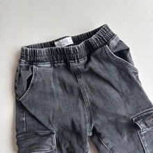 Load image into Gallery viewer, Zara Black Jeans (elasticated waist) - 2-3 years
