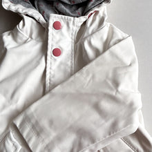Load image into Gallery viewer, Mango White &amp; Pink Coat - 9-12 months
