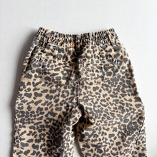 Load image into Gallery viewer, Zara Leopard Print Barrel Leg Trousers - 18-24 months
