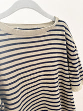Load image into Gallery viewer, Zara Fineknit Stripe T-Shirt - 6-7 years
