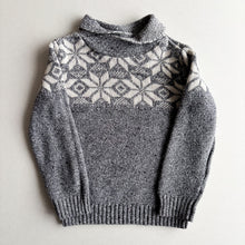 Load image into Gallery viewer, Next Blue And White Christmas Jumper - 4-5 Years
