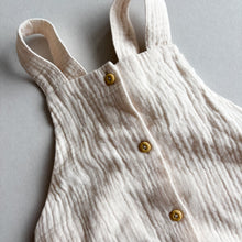 Load image into Gallery viewer, H&amp;M Cream Romper - 18-24 months
