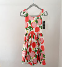 Load image into Gallery viewer, Mini Boden Cross Back Fruit Dress - 3-4 years
