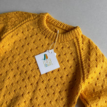Load image into Gallery viewer, Handknit Sunshine Yellow Jumper - 2-3 years
