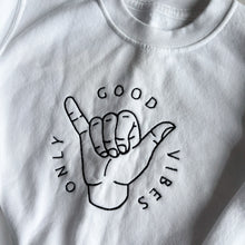 Load image into Gallery viewer, Good Vibes Only Sweater - 1-2 years
