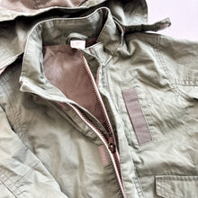 Load image into Gallery viewer, H&amp;M Khaki Coat - 18-24 months
