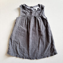 Load image into Gallery viewer, The Little White Company Grey Finecord Dress - 18-24 months
