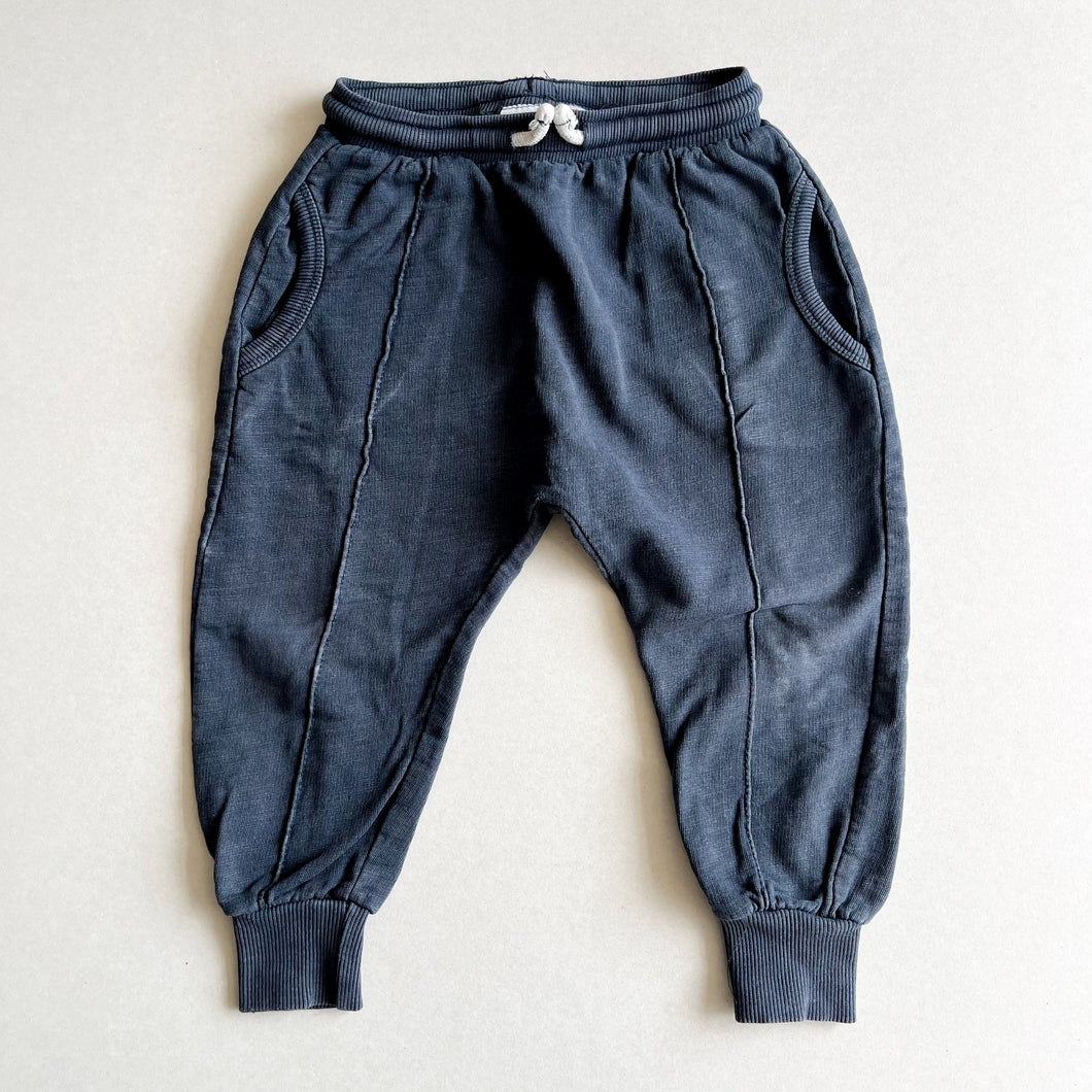 Zara Navy Joggers - 2-3 years