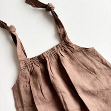 Load image into Gallery viewer, Korean (Aosta) Brown Overalls - 1-2 years
