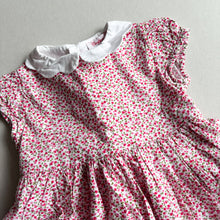 Load image into Gallery viewer, Confiture Pink Floral Dress with tie - 12-18 months
