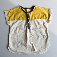 Load image into Gallery viewer, Happyology Colour Block Short Sleeve Blouse - 2-3 years

