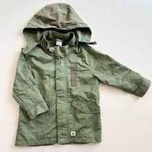 Load image into Gallery viewer, H&amp;M Khaki Coat - 18-24 months
