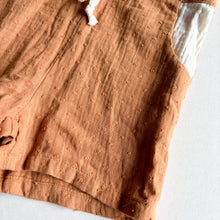 Load image into Gallery viewer, Popelin Short Organic Dungarees - 18-24 months
