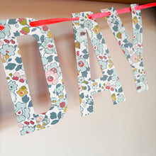 Load image into Gallery viewer, Meri Meri x Liberty Birthday Bunting
