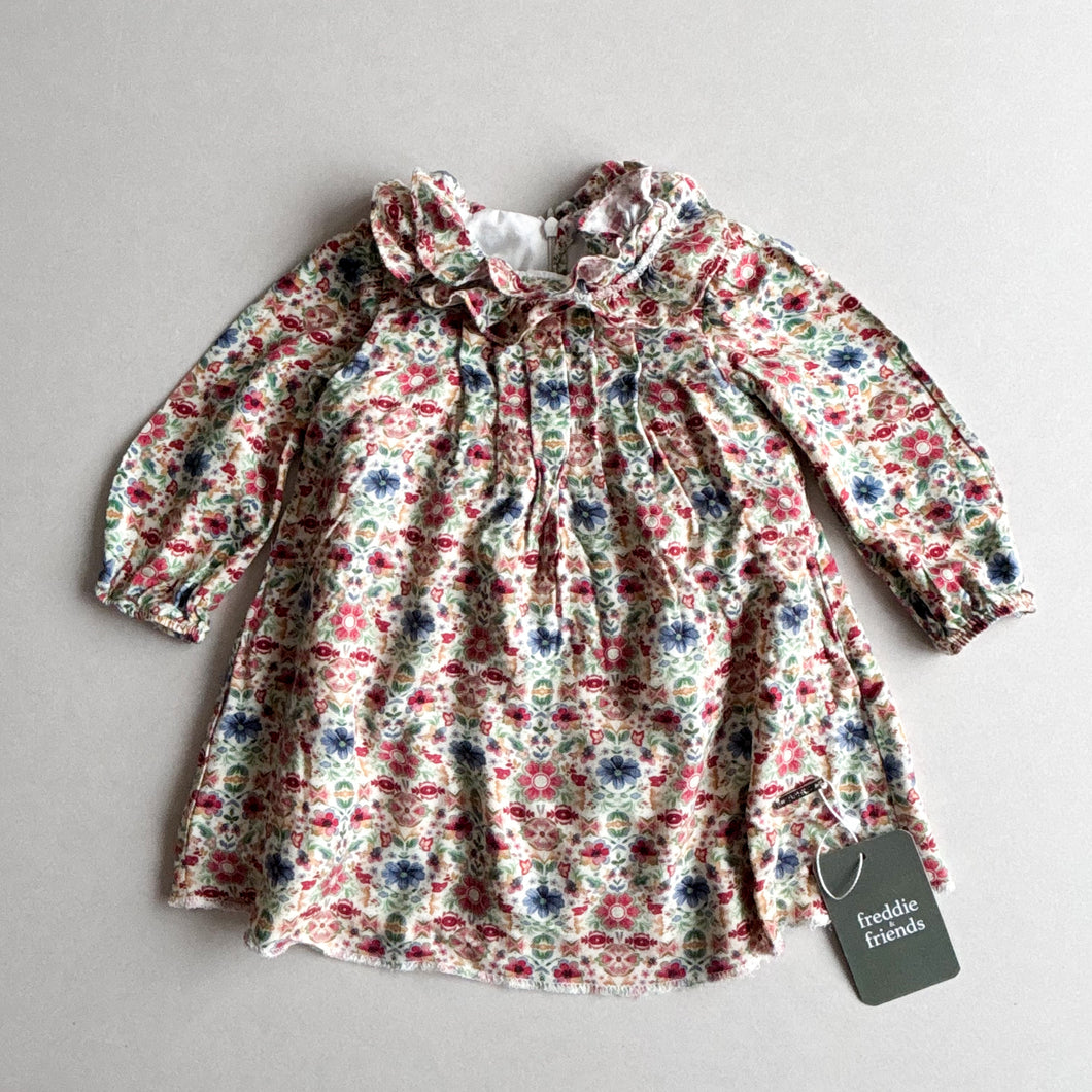 *Floral Dress - 9-12 months