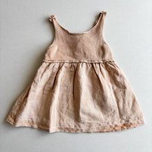 Load image into Gallery viewer, Mango Light brown Strappy Dress - 12-18 months
