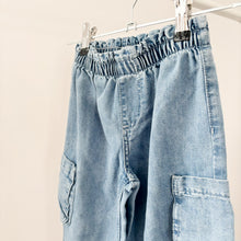 Load image into Gallery viewer, H&amp;M Wide Leg Blue Jeans - 2-3 years
