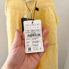 Load image into Gallery viewer, HOP Yellow Emborideree Anglaise Dress - BNWT - 3-4 years
