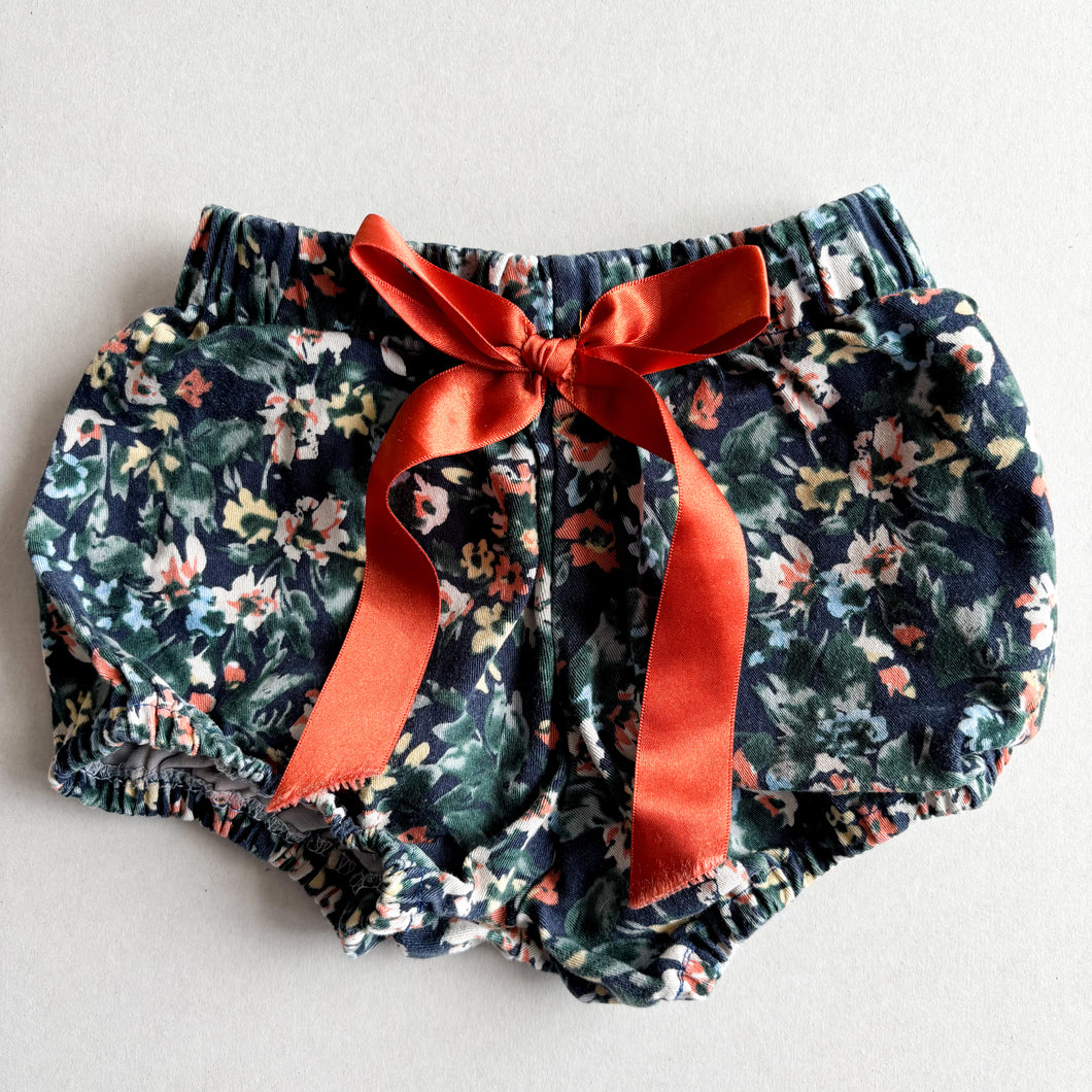 Handmade Floral Bloomers - 1-2 years