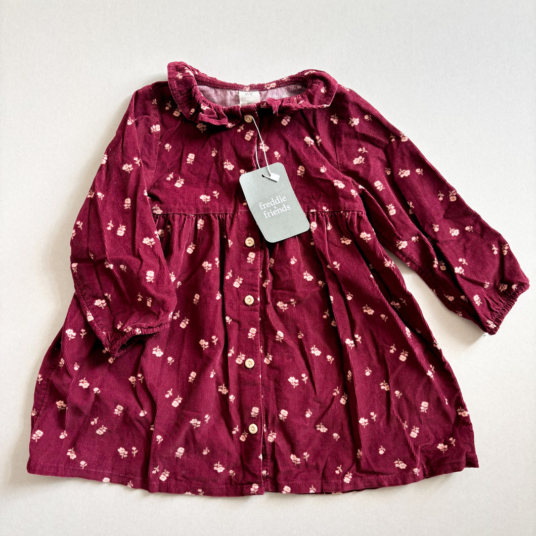 H&M Needlecord Dress - 12-18 months