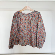 Load image into Gallery viewer, Nellie Quats x Liberty Floral Long Sleeve Blouse  - 5-6 years
