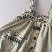 Load image into Gallery viewer, Let's Chill Piano Braced Dress - 6 years

