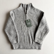 Load image into Gallery viewer, Zara Grey Zip Wooly Jumper  - 6-7 Years
