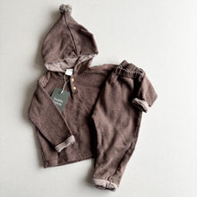 Load image into Gallery viewer, H&amp;M Brown Jogging Set - 9-12 Months
