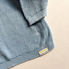 Load image into Gallery viewer, Zara Blue Fisherman Knit Jumper - 12-18 months
