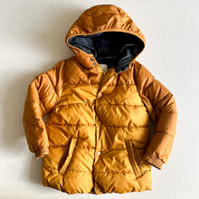 Load image into Gallery viewer, Zara Yellow Puffa Coat - 6 years
