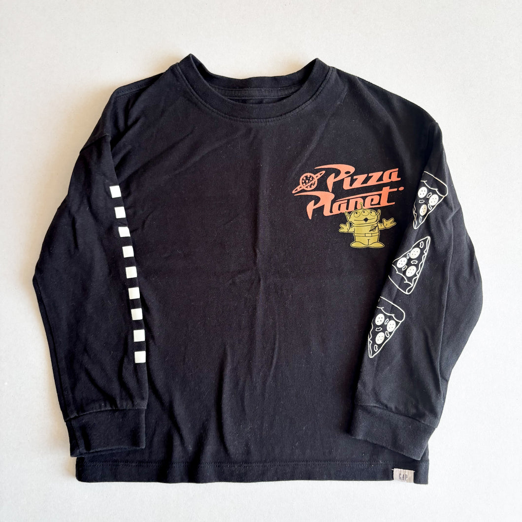 GAP Pizza Planet Long Sleeve T-Shirt - 5 years