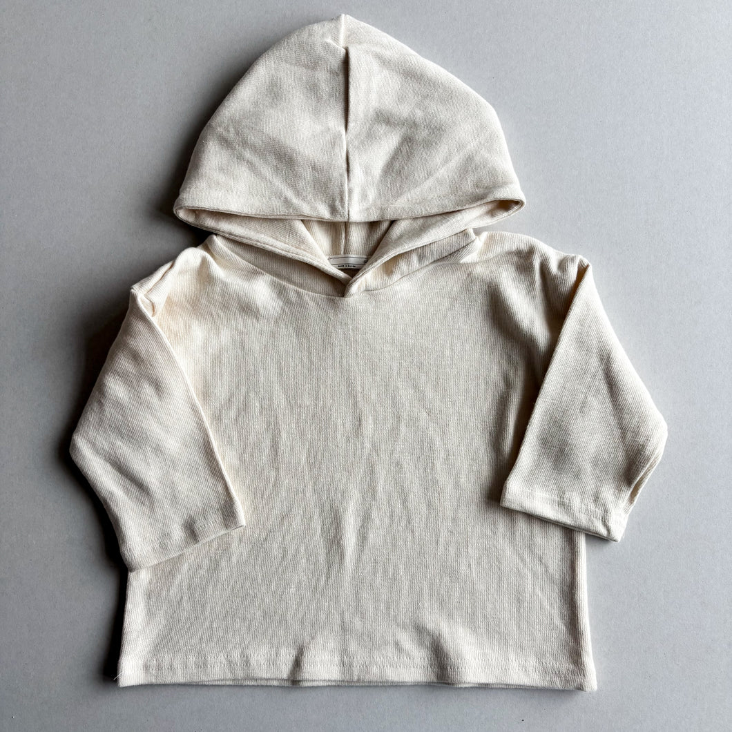 Korean Cream Hoody - 1-2 years