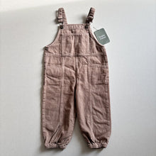 Load image into Gallery viewer, Zara Cord Dungarees - 2-3 years
