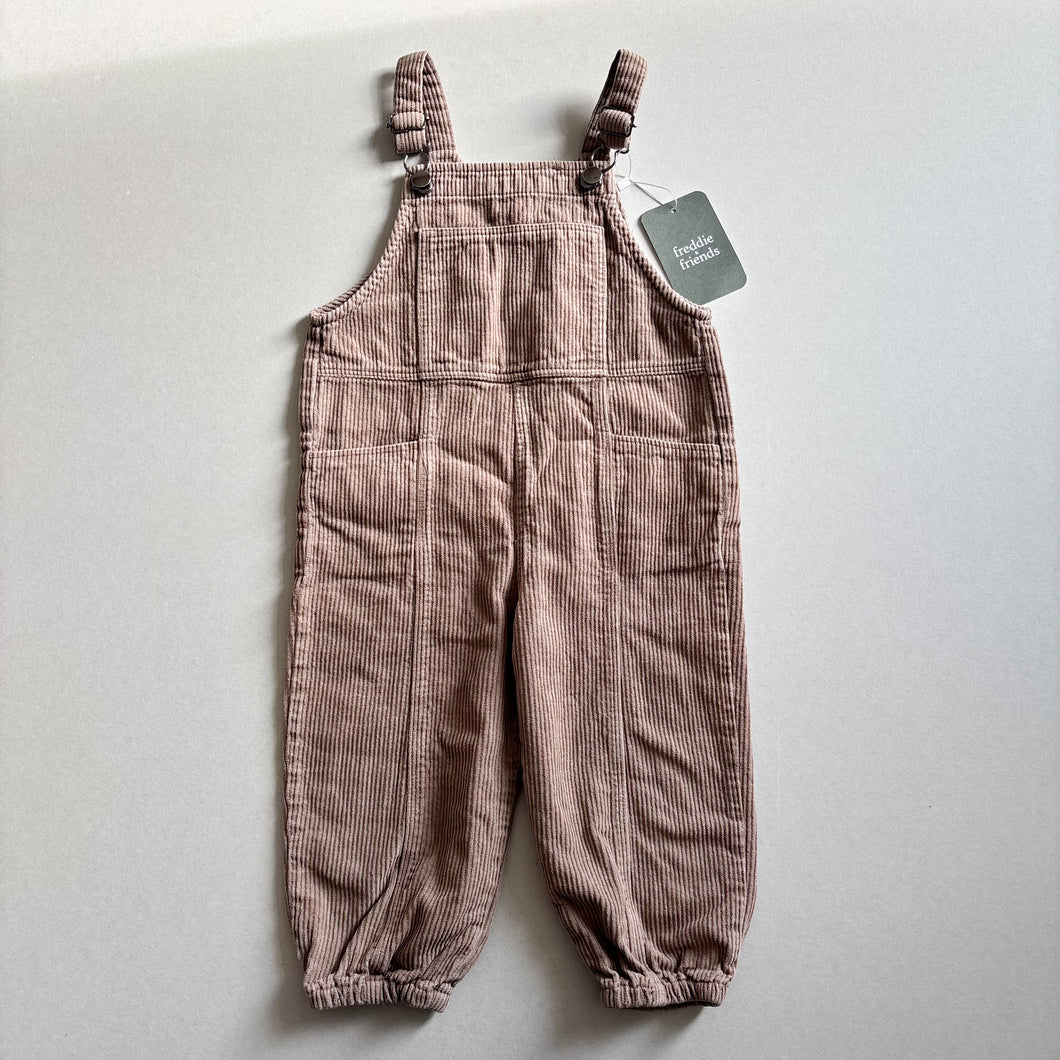 Zara Cord Dungarees - 2-3 years