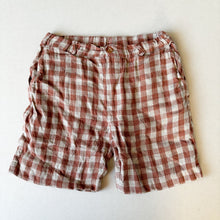 Load image into Gallery viewer, Olivier London Brown Gingham Shorts - 7 years
