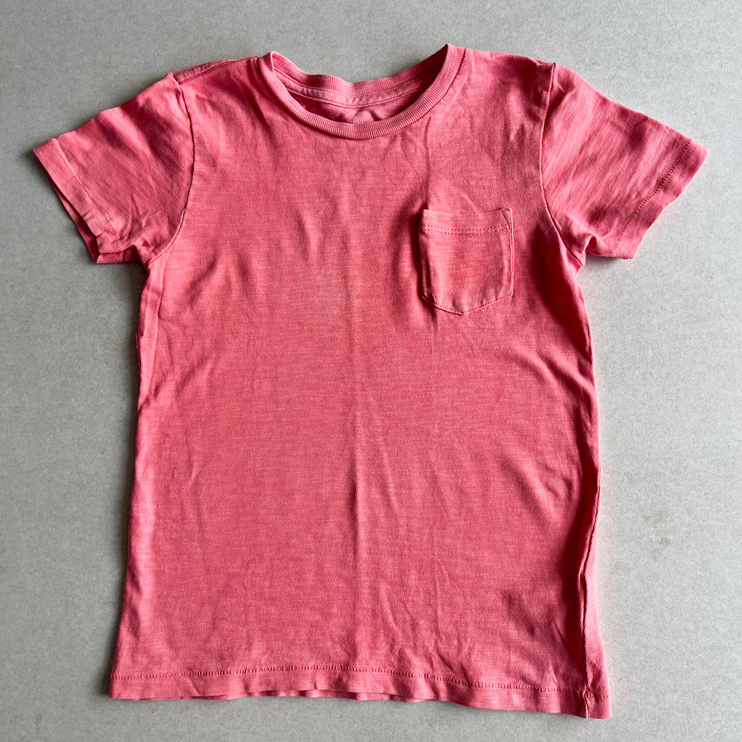 Crew Cuts Coral Pink T-Shirt - 6-7 years