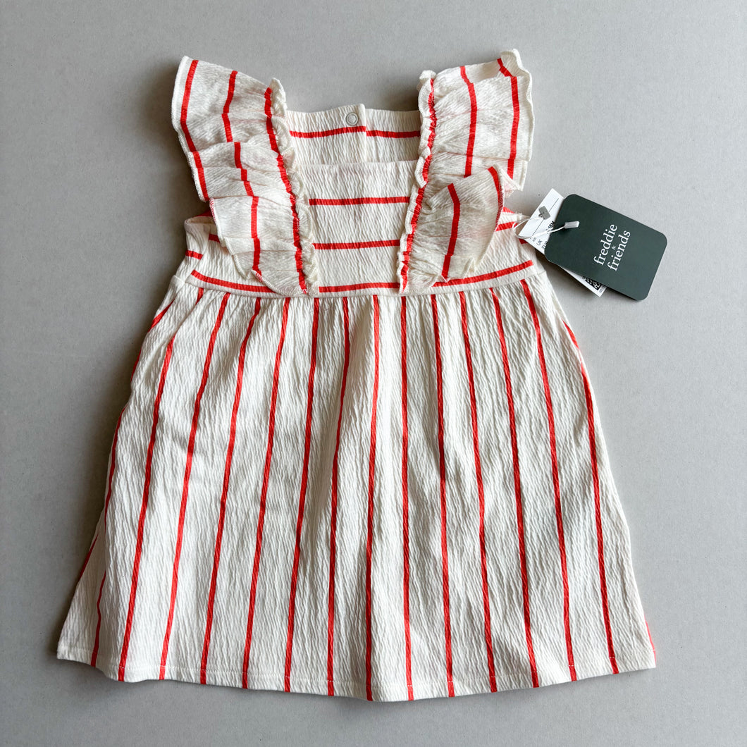H&M Stripe Dress - 12-18 months (BNWT)