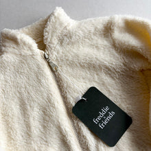Load image into Gallery viewer, Uniqlo White Fluffy Jacket - 12-18 Months

