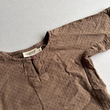 Load image into Gallery viewer, Marmar Brown Blouse - 2 Months

