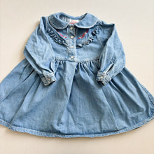 Load image into Gallery viewer, Vintage Denim Dress - 2-3 years
