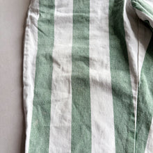 Load image into Gallery viewer, Korean Green Stripe Trousers - 9-12 months
