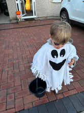 Load image into Gallery viewer, Handmade Ghost Costume - 1-4 years+
