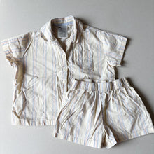 Load image into Gallery viewer, H&amp;M Pastel Stripe Pyjamas - 18-24 months
