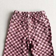 Load image into Gallery viewer, Zara Checkerboard Jeans - 3 years
