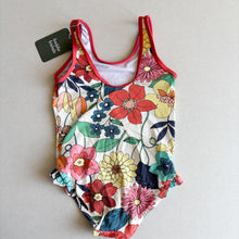 Load image into Gallery viewer, Next Floral Swimsuit - 5-6 years
