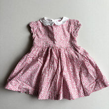 Load image into Gallery viewer, Confiture Pink Floral Dress with tie - 12-18 months
