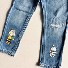 Load image into Gallery viewer, Zara Snoopy Jeans - 3-4 years

